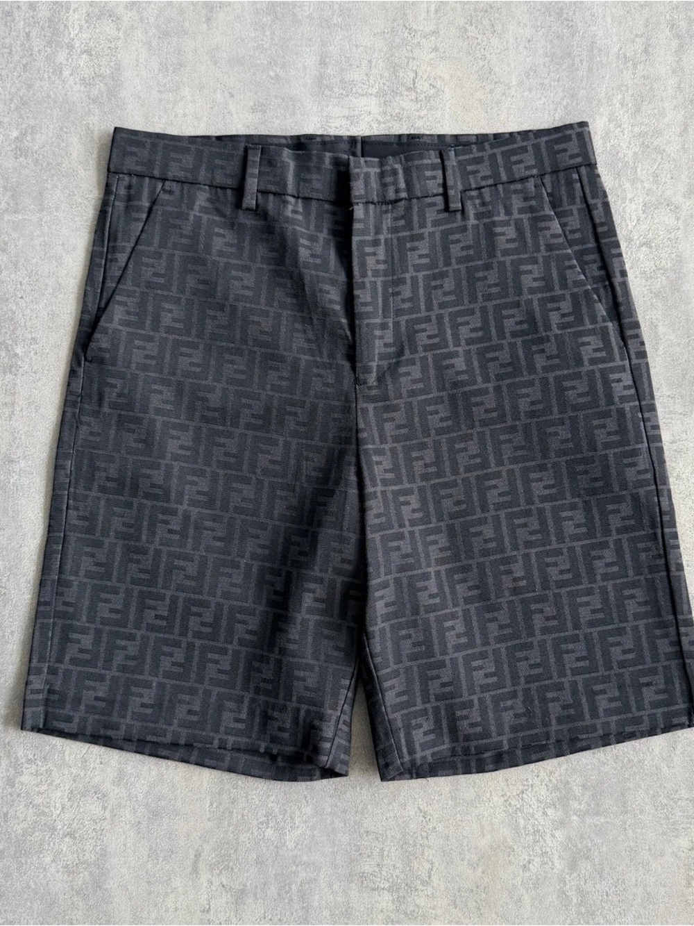 FENDI JACQUARD BERMUDA SHORTS!